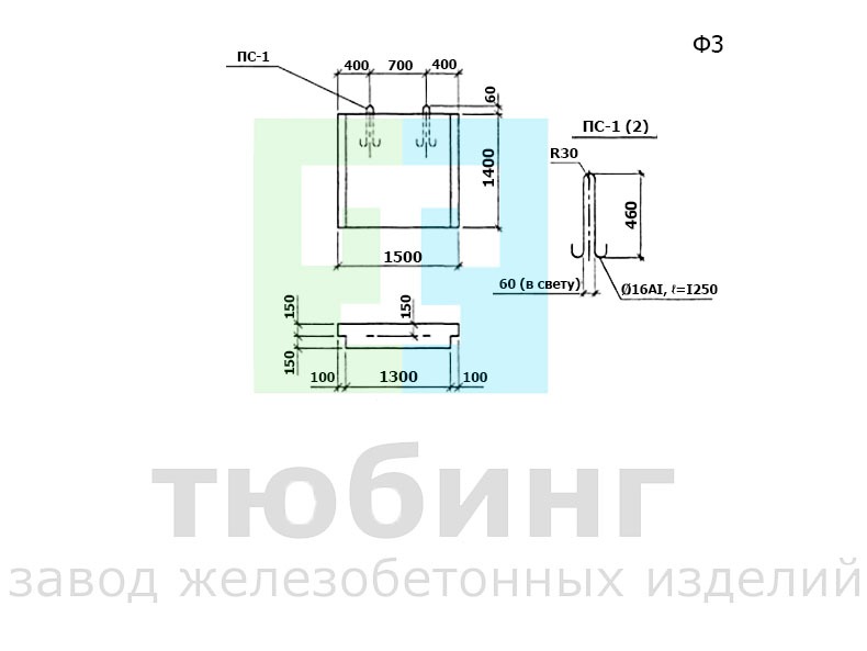 Блок экрана Ф3 по серии 3.501.3-184.03 Блок экрана Ф3 по серии 3.501.3-184.03