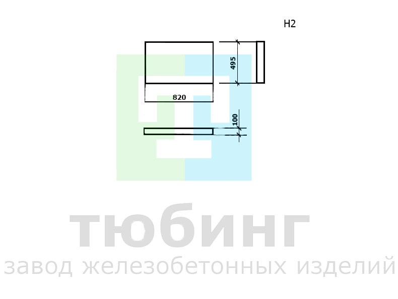 Плита основания Н2 серии ТС-01-01 вып.4